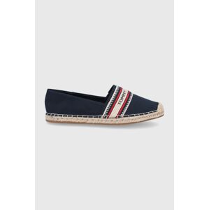 Espadrilky Tommy Hilfiger tmavomodrá barva