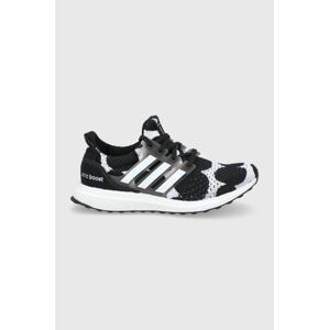 Boty adidas Performance Ultraboost DNA x Marimekko GZ8686 černá barva, na plochém podpatku