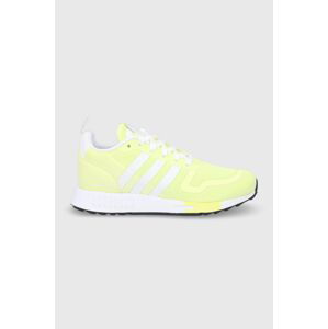 Boty adidas Originals Multix H02975 na plochém podpatku