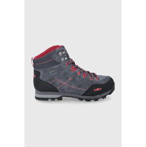 Boty CMP ALCOR MID WMN TREKKING SHOE WP dámské, šedá barva