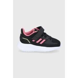 Dětské boty adidas GZ7431 černá barva