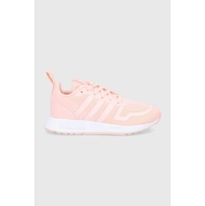Dětské boty adidas Originals Multix Q47136 růžová barva