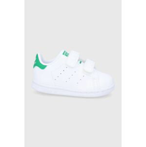 Dětské boty adidas Originals FX7532 bílá barva