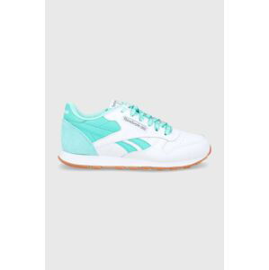 Boty Reebok Classic CL LTHR S29112 zelená barva