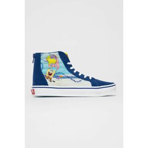 Kecky Vans tmavomodrá barva