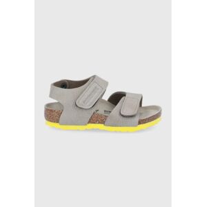 Dětské sandály Birkenstock béžová barva