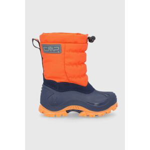 Dětské sněhule CMP KIDS HANKI 2.0 SNOW BOOTS oranžová barva