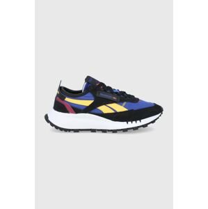 Boty Reebok Classic CL Legacy černá barva, na platformě