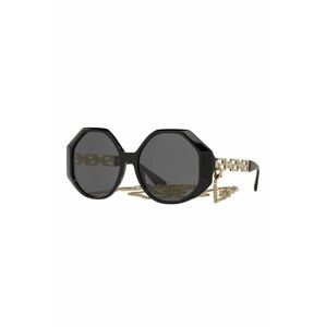 Sluneční brýle Versace 0VE4395 dámské, černá barva