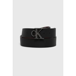 Calvin Klein Jeans - Oboustranný kožený pásek