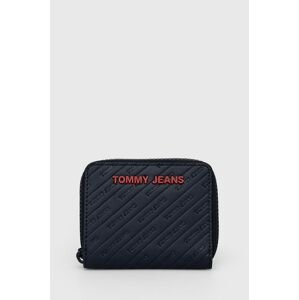 Peněženka Tommy Jeans dámská, tmavomodrá barva