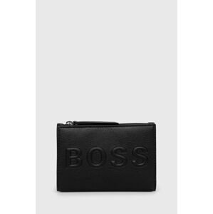 Peněženka Boss dámská, černá barva