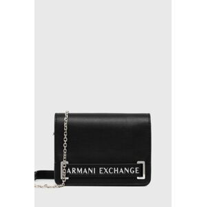Kabelka Armani Exchange černá barva