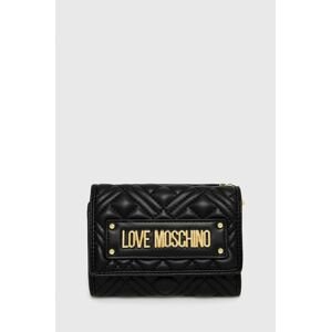 Peněženka Love Moschino dámská, černá barva