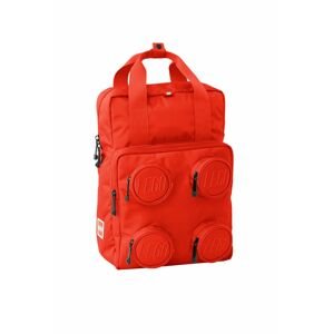 Dětský batoh Lego červená barva, velký, hladký