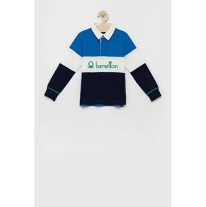 United Colors of Benetton - Dětská bavlněná košile s dlouhým rukávem