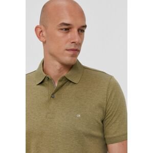 Calvin Klein - Bavlněné polo tričko