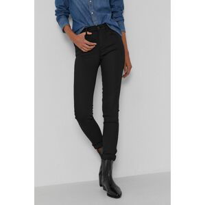 Džíny Wrangler Future Black dámské, medium waist