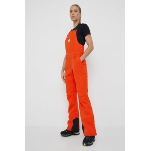 Kalhoty Billabong dámské, oranžová barva
