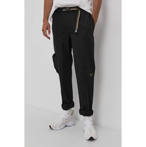 Kalhoty Reebok Classic GS4190 pánské, černá barva, jednoduché