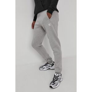 Kalhoty adidas Originals H34659 pánské, šedá barva, hladké, H34659-MGREYH