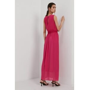 Šaty Jacqueline de Yong růžová barva, maxi, jednoduché