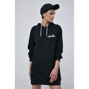 Šaty Ellesse černá barva, mini, jednoduché, SGK13289-011