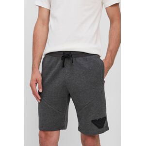 Kraťasy Emporio Armani Underwear pánské, šedá barva