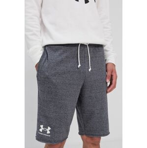 Kraťasy Under Armour pánské, šedá barva