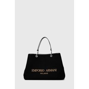 Taška Emporio Armani černá barva