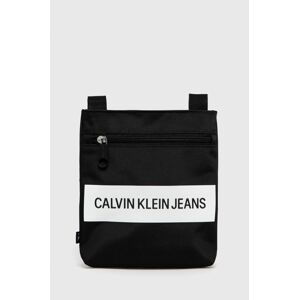 Ledvinka Calvin Klein Jeans černá barva