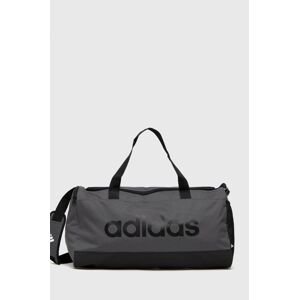 Sportovní taška adidas H58228 šedá barva