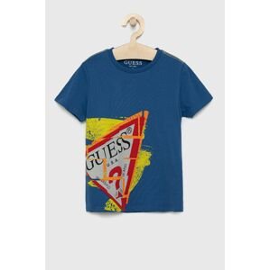 Guess - Dětské bavlněné tričko