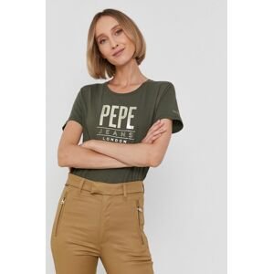 Pepe Jeans - Bavlněné tričko Blancas