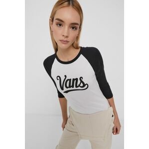 Vans - Bavlněné tričko s dlouhým rukávem
