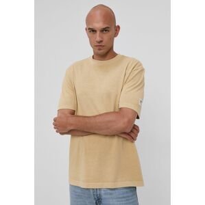 Bavlněné tričko Reebok Classic Street žlutá barva, hladké