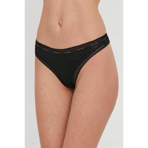 Tanga Calvin Klein Underwear černá barva