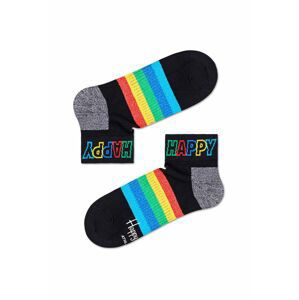 Happy Socks - Ponožky Athletic Rainbow Stripe Crew