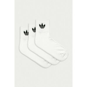 adidas Originals - Ponožky (3-pack) FT8529 , FT8529-WHITE