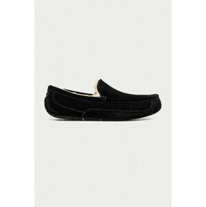 Semišové papuče UGG Ascot 1101110.BLK