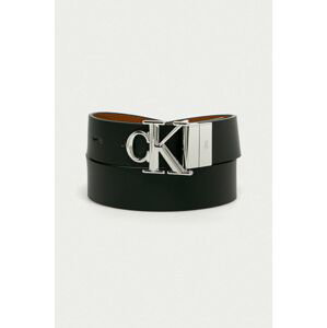 Calvin Klein Jeans - Oboustranný kožený pásek