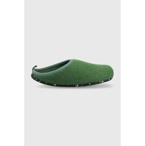 Pantofle Camper Wabi zelená barva