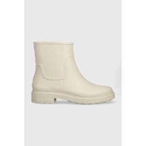 Holínky Calvin Klein Rain Boot dámské, béžová barva