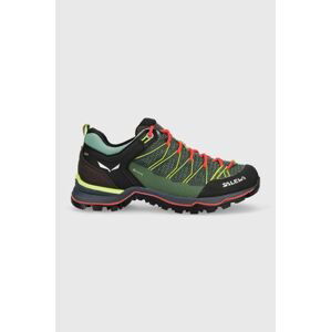 Boty Salewa Mountain Trainer Lite GTX dámské, zelená barva