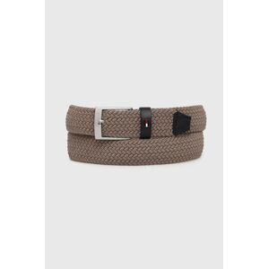 Pásek Tommy Hilfiger Adan Elastic 3.5 pánský, hnědá barva