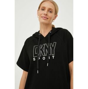 Šaty Dkny černá barva, mini