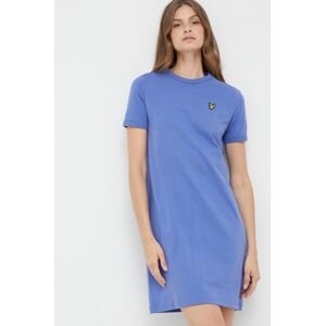 Bavlněné šaty Lyle & Scott mini