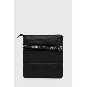 Ledvinka Armani Exchange černá barva