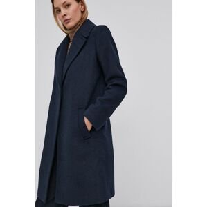 Kabát Answear Lab dámský, tmavomodrá barva, přechodný, oversize