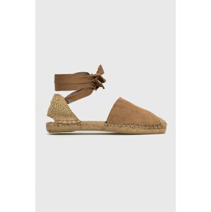 Espadrilky Answear Lab hnědá barva